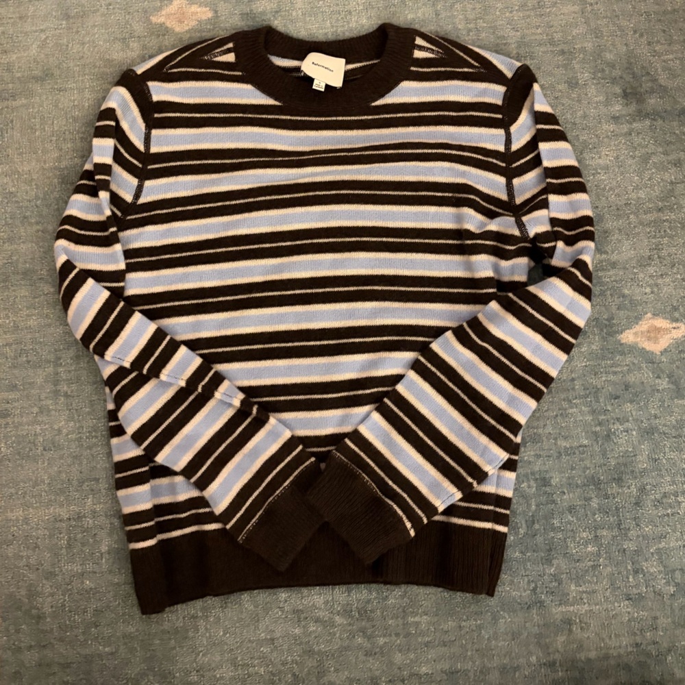 Reformation boyfriend cashmere sweater
